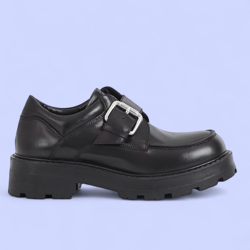 Vagabond Cosmo 2.0 platform buckle loafers